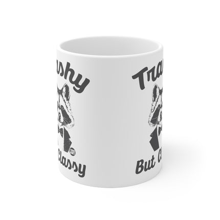 Trashy But Classy Ceramic Mug