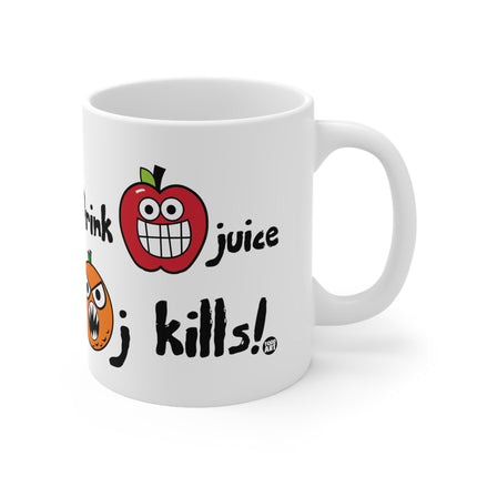 drink apple juice Ceramic Mug