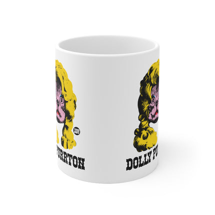 Dolly Purrton Ceramic Mug