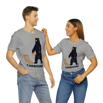 Carbivore Pizza Bear Unisex Tee
