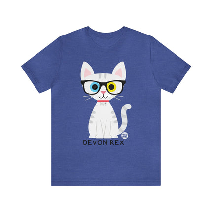 Bow Wow Meow Devon Rex Unisex Tee