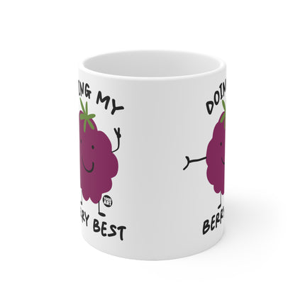 Doing Berry Best Ceramic Mug