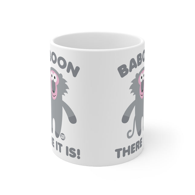 Baboon There it Is Ceramic Mug