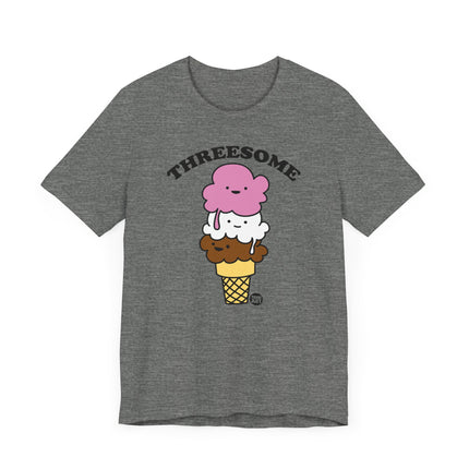 Funny "THREESOME" Tee Shirt