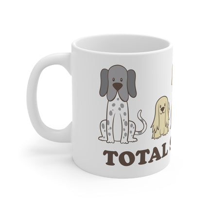 Total Sit Show Dogs Ceramic Mug