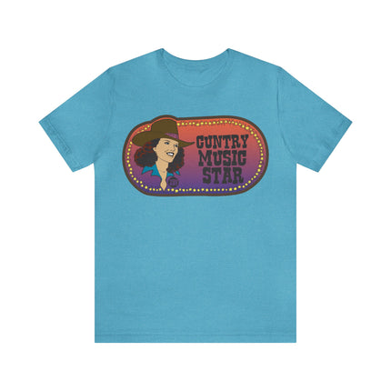 Cuntry Music Star Unisex Tee