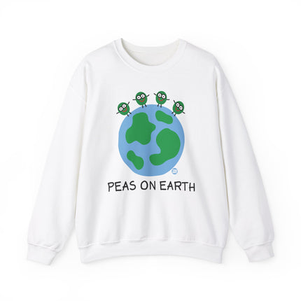 Peas on Earth Crewneck Sweatshirt