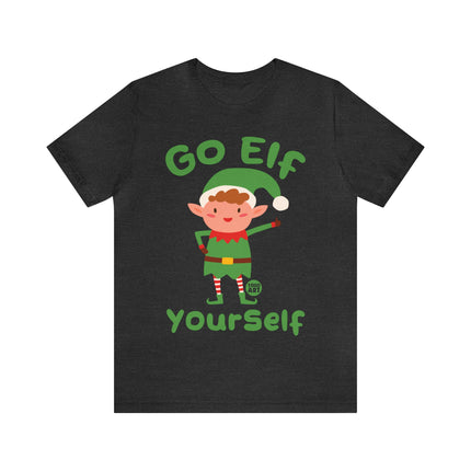 Go Elf Yourself Unisex Xmas Tee