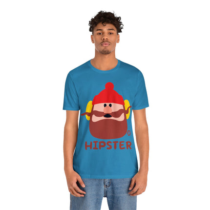 Hipster Lumberjack Unisex Tee