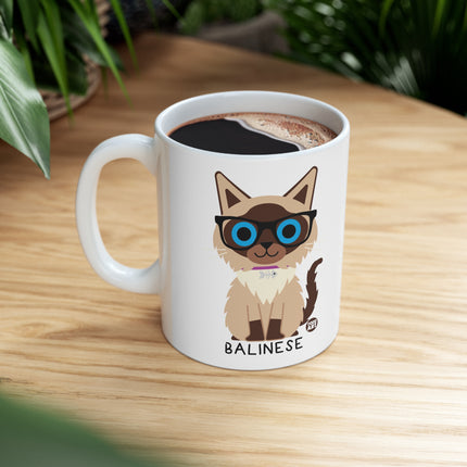 Bow Wow Meow Balinese Ceramic Mug