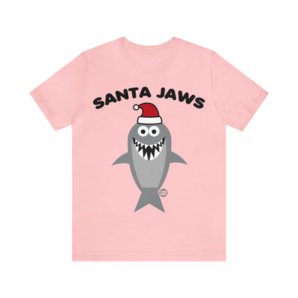 Santa Jaws Christmas Unisex Tee