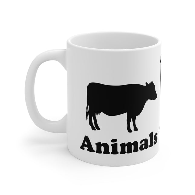 Animals Taste Good Ceramic Mug