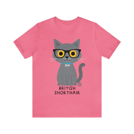 Bow Wow Meow British Shorthair Unisex Tee