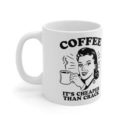 Coffee Crack Ceramic Mug