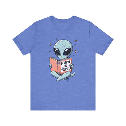 Believe in Yourself Cute Alien Tee