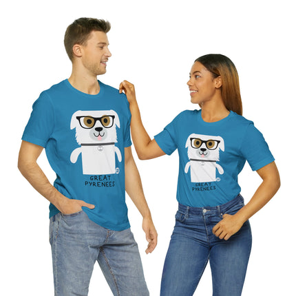 Bow Wow Meow Great Pyrenese Unisex Tee