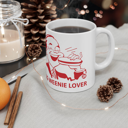 Big Weenie Lover Ceramic Mug