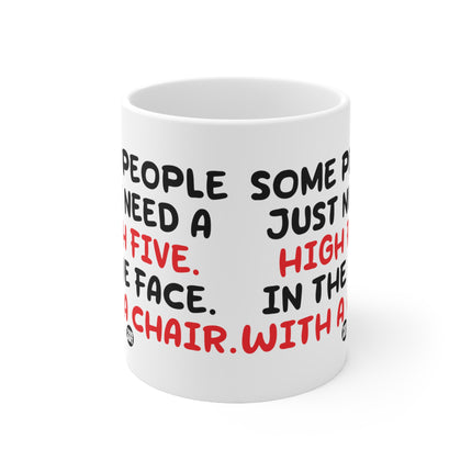 High Five Face Chair Ceramic Mug