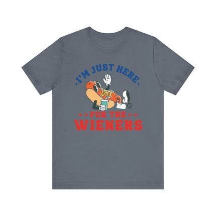 Just Here For Wieners Tee