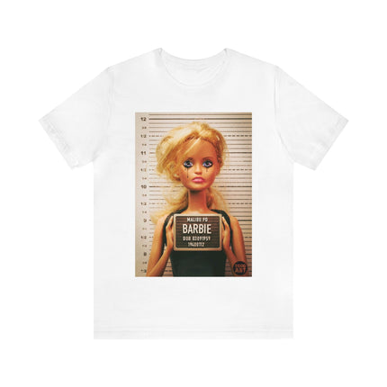 Barbie Malibu Mugshot Unisex Short Sleeve Tee