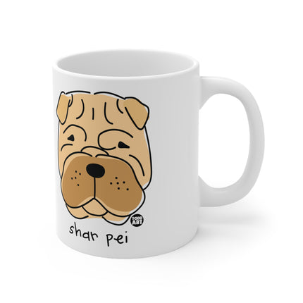 Dog Breeds Shar Pei Ceramic Mug