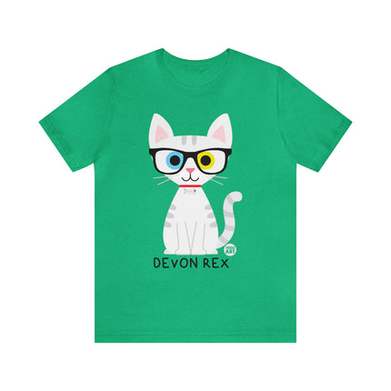 Bow Wow Meow Devon Rex Unisex Tee