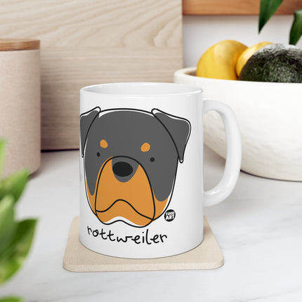Dog Breeds Rottweiler Ceramic Mug