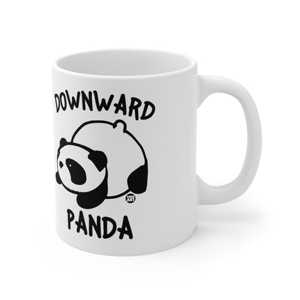 downward panda Ceramic Mug