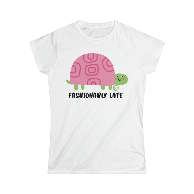 Fashionably Late Women's Softstyle Tee