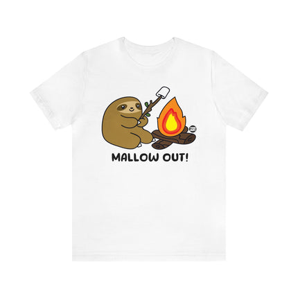 Sloth Campfire Mallow Out Unisex Tee