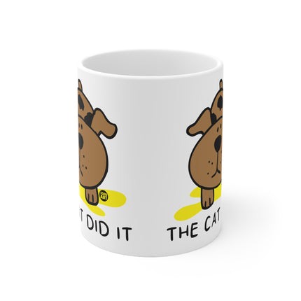 Cat Dit It Ceramic Mug