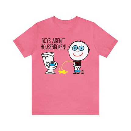 Boys Aren't Housebroken Unisex Tee