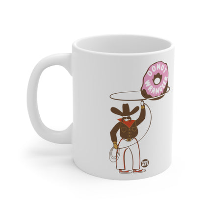 Donut Wrangler Ceramic Mug