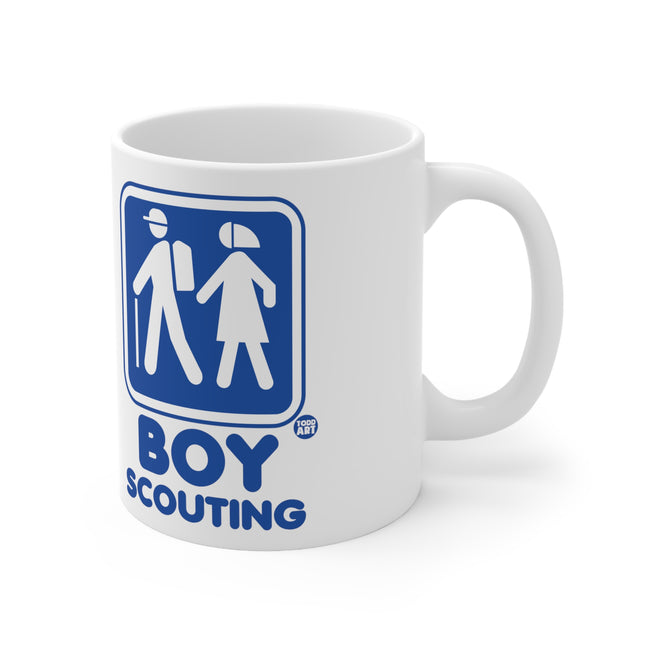 Boy Scouting Ceramic Mug