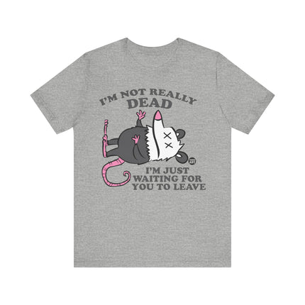 Not Really Dead Possum Tee, Funny Not Dead Possum Tshirt