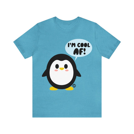 Cool AF Penguin Unisex Tee