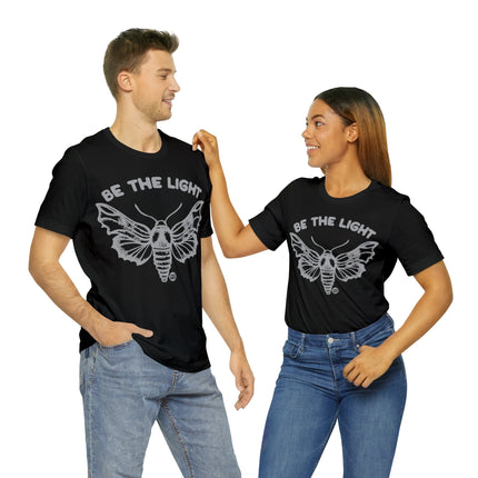Be The Light Moth Unisex Tee