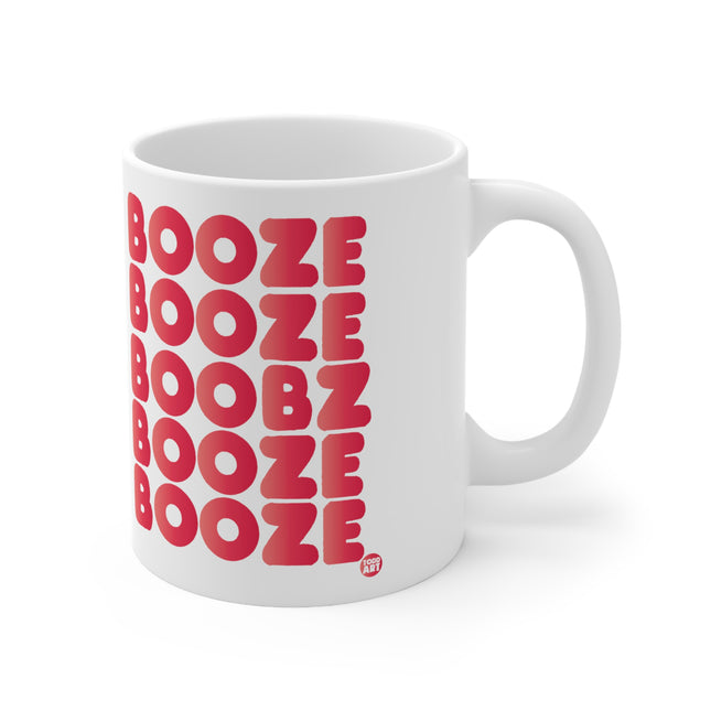 Booze Boobz Ceramic Mug