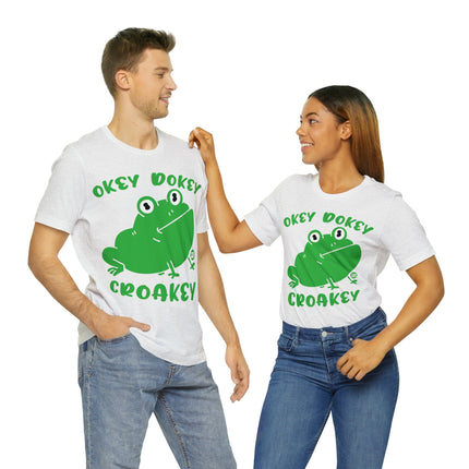 Oakey Dokey Croakey Unisex Short Sleeve Tee