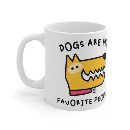 Dogs Favorite People Ceramic Mug