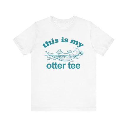 Cute "THIS MY OTTER TEE" Tee Shirt