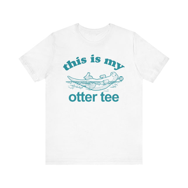 Cute "THIS MY OTTER TEE" Tee Shirt