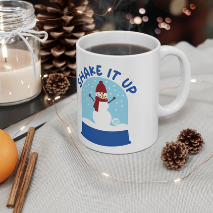 Shake It Up Snowglobe Christmas Ceramic Mug