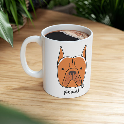 Dog Breeds Pitbull Ceramic Mug