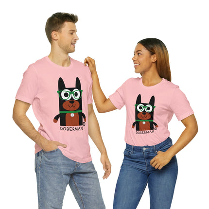 Bow Wow Meow Doberman Unisex Tee