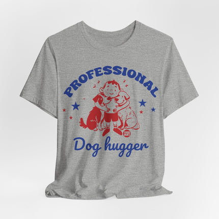 Professional Dog Hugger Boy Tshirt