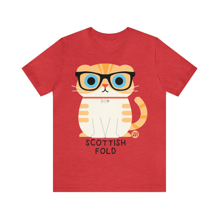 Bow Wow Meow Scottish Fold Unisex Tee