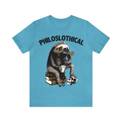 Philoslothical Sloth Unisex Short Sleeve Tee