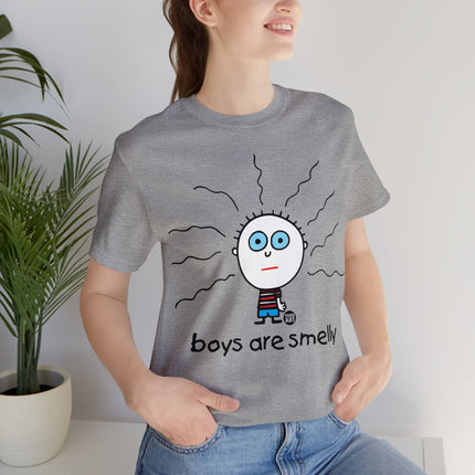 Boys Are Smelly Unisex Tee