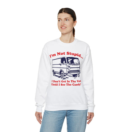 Not Stupid Candy First Candy Van Crewneck Sweatshirt